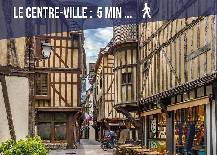 La Coccinelle - Proche Centre-ville - Cosy - Mon Groom * טרואה